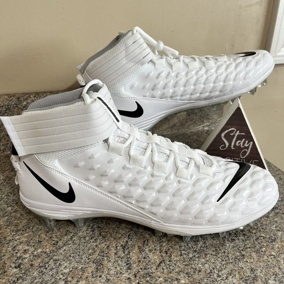 Nike Force‎ Savage Pro 2 Football Cleats White AH4000-100 Men’s Sizes 13 - Picture 3 of 7